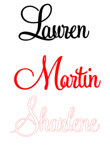 DIY IRON-ON NAMES and DESIGNS for Stockings, Hats, etc. DO IT YOURSELF. HTV