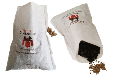 Seed & Soil pouch - Branded/Personalised. Sold individually