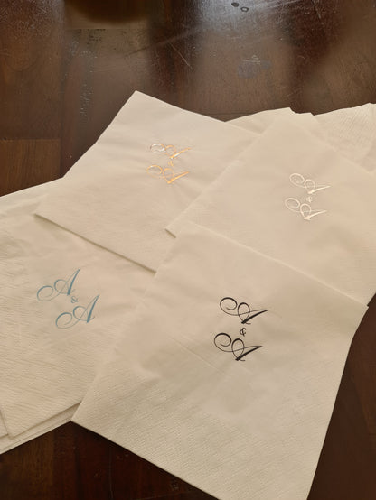 Personalised serviettes