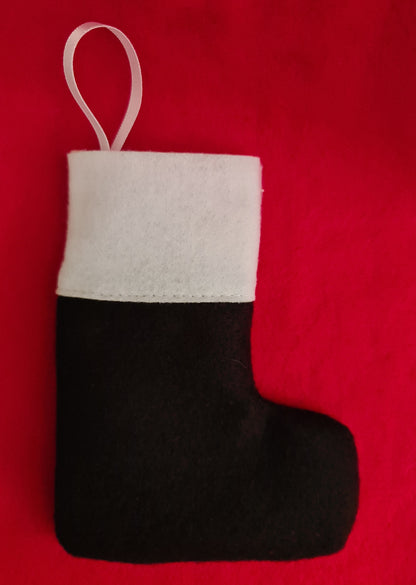 Christmas Stocking - miniature. Personalised