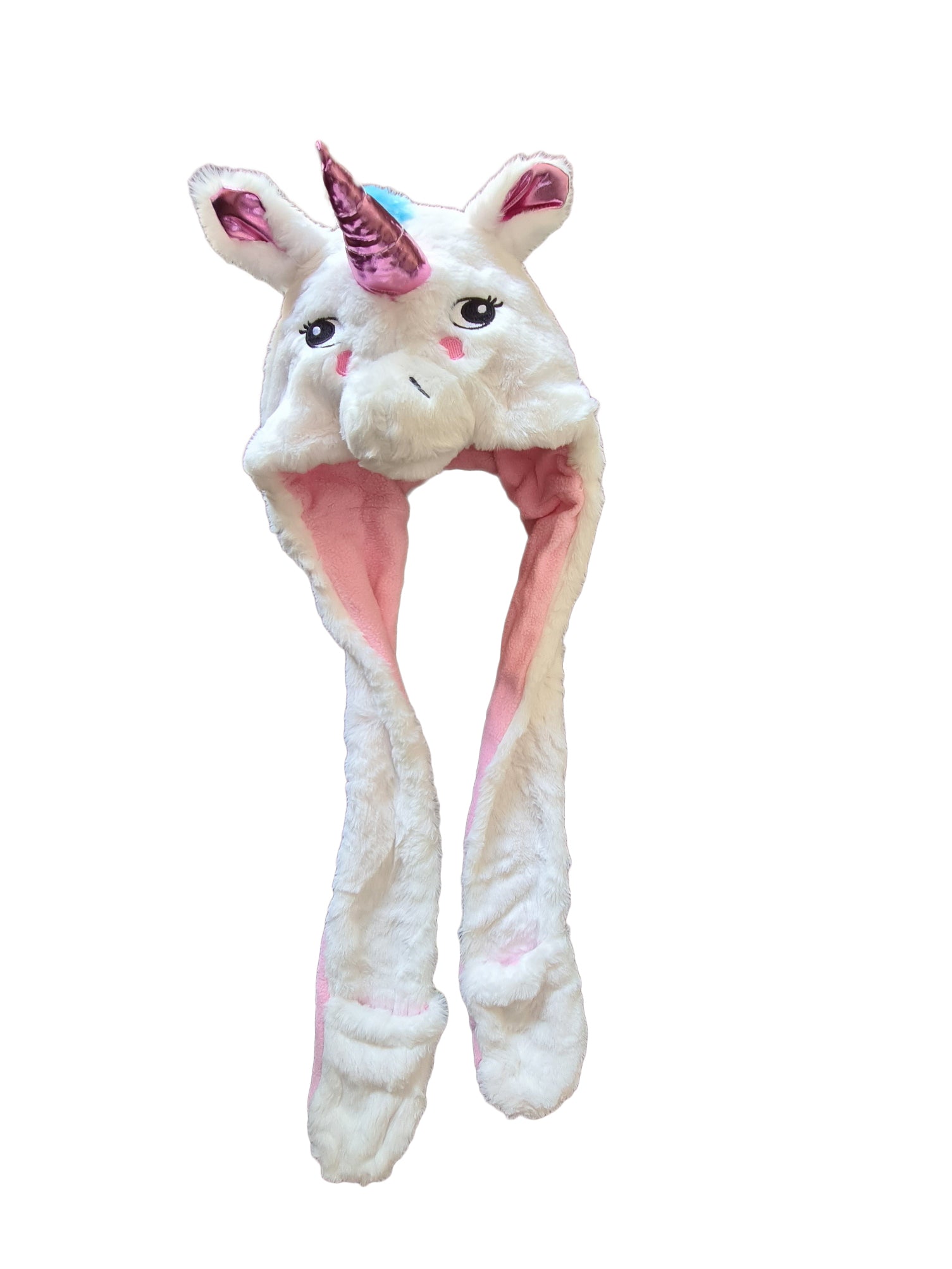 Unicorn hat with gloves – Multi Dimension Personalised Gifts